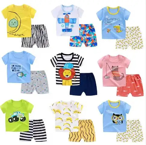 Kids Clothing Wholesale Shorts Boys Girls Suits Children's Clothing Kid Clothes 2022 Baby Clothes Clothing